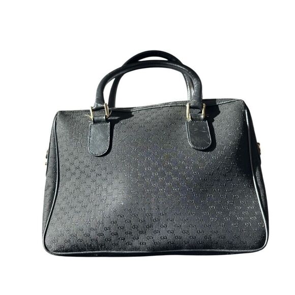 Gucci vintage black GG canvas tote - Picture 9 of 16